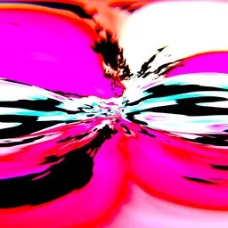 Abstract Pink Distortion