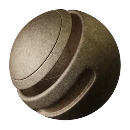 Sandblasted metal with changeable color