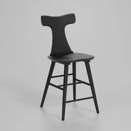 T-Back Dining Chair