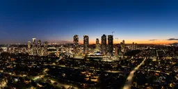 City Twilight Night Lights