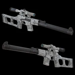 VSS Vintorez Snow camo