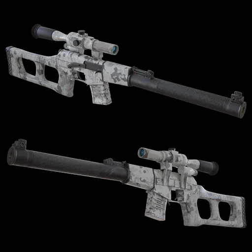 VSS Vintorez Snow camo