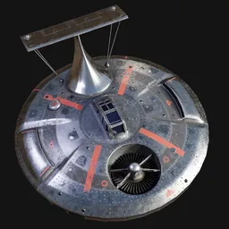 Mysterious Saucer-Shaped Aircraft Mk4