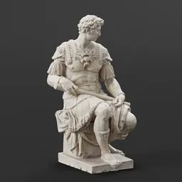 statue of Guiliano de medici