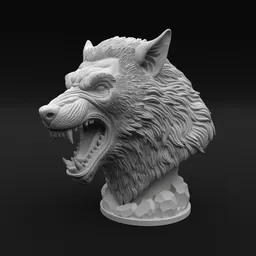 Werewolf Head