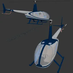 Helicopter Robinson R44 Astro