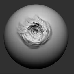 Ns Creature Eye cavity spiral