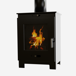 Fire stove with chimney