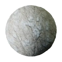 Rock With Snow