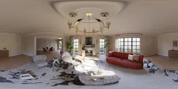 Elegant Sunlit Living Room