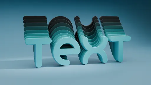 Procedural Layered Text Effect
