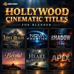 Cinematic Title — Hollywood One-Click Titles