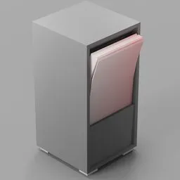 Low Poly Food Trailer Napkin Holder