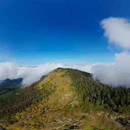 Mountain Dramatic Clouds HDR