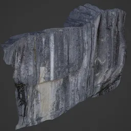 Rock Cliff Photoscan