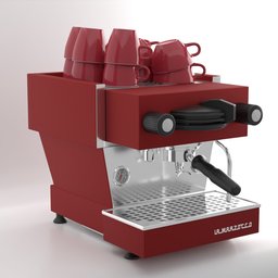 Linea Mini Coffee Machine Red