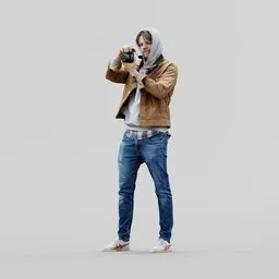 Photographer Standing