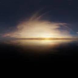 Dramatic Twilight Sky Night