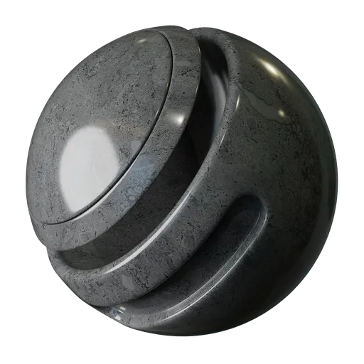 Simple grey marble