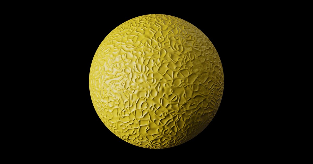 Wavy rubber | FREE rubber materials | Blendkit