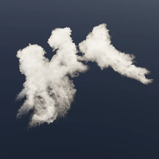 Wispy Cirrus Cloud VDB
