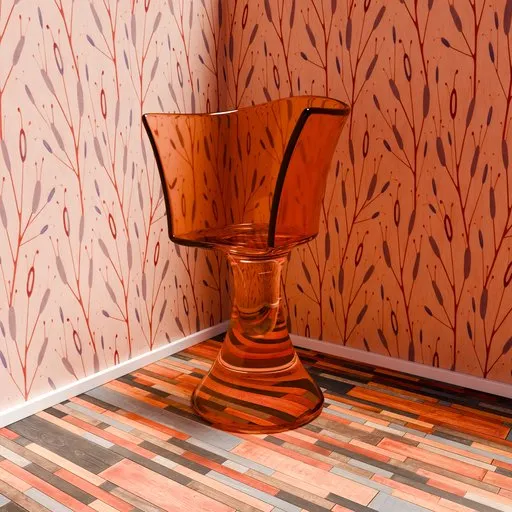 Modern / Retro Seventies Side High Sitting Chair
