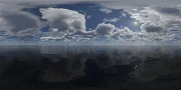 HIghsky cloud sunshine