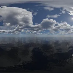 HIghsky cloud sunshine