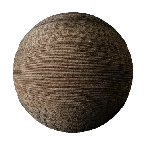 Brown Wooden Plank PBR Texture
