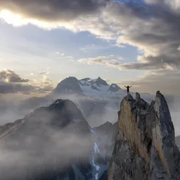 Landscape Mountains Parallax