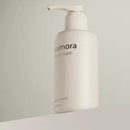 Realistic Cosmetic Product Scene