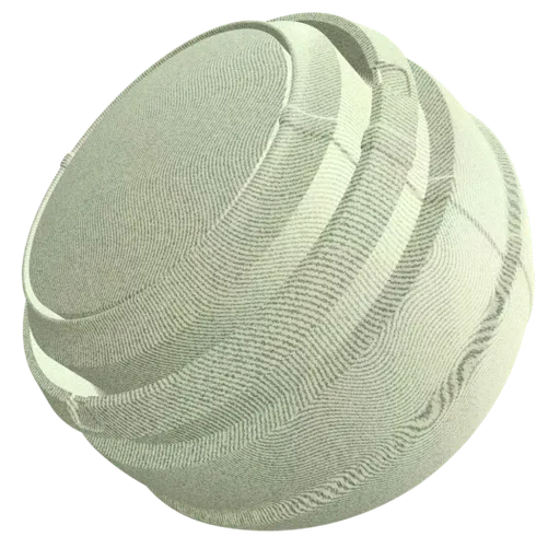 Procedural dollar bill texture for Blender Eevee with customizable colors, scale, rotation, waves, and roughness settings.