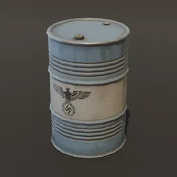 Industrial Fuel Storage Drum