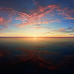 Pure Sky - Dramatic Sunset Clouds