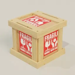 Wood Box Package 50x50x50
