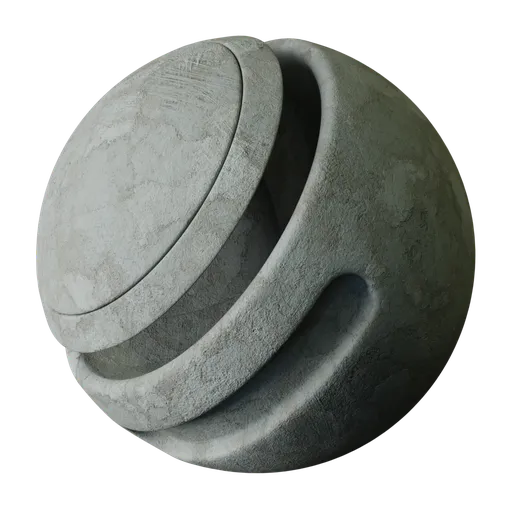Weathered Spalled Concrete