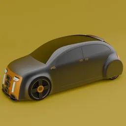 Concept styled sports sedan