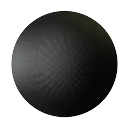 Black Nylon Fabric PBR