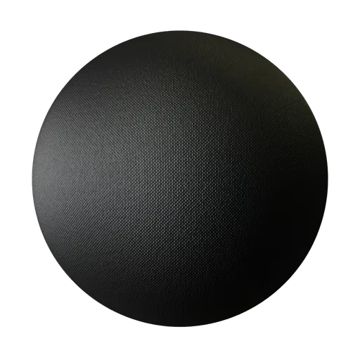Black Nylon Fabric PBR