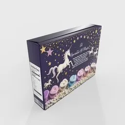 Unicorn Marshmallow Box