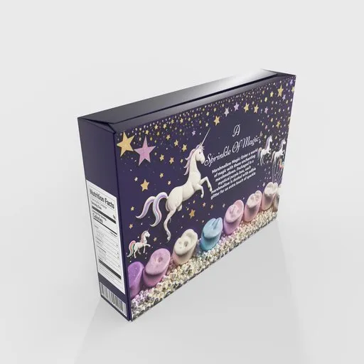 Unicorn Marshmallow Box