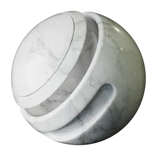 White Silver Pearl Marble