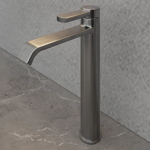 Faucet Tab (mixer) Brushed Metal