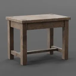 Small Wooden Stool