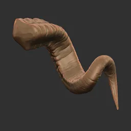 Thick Twisted Horn