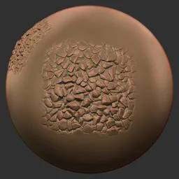 ER_Gravel Brush-Jagged Gravel Cluster