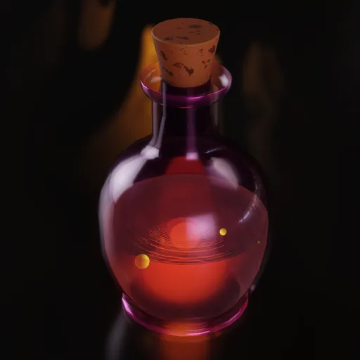 red Potion bottle