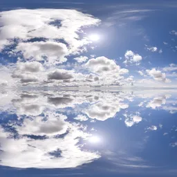 Infinite Real Sky - Puffy Clouds Day