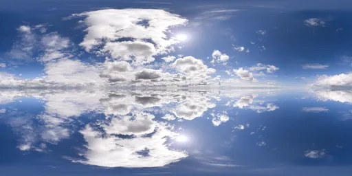 Infinite Real Sky - Puffy Clouds Day