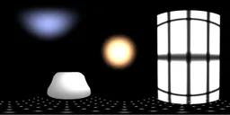 Hdr light black white studio